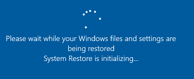 How to Fix A Frozen Windows 10 System Restore